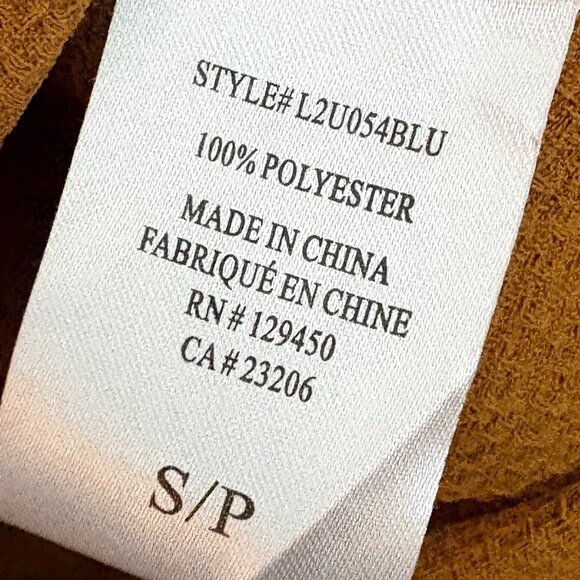 Como Blu Tie-Neck Peasant Blouse - Picture 6 of 14